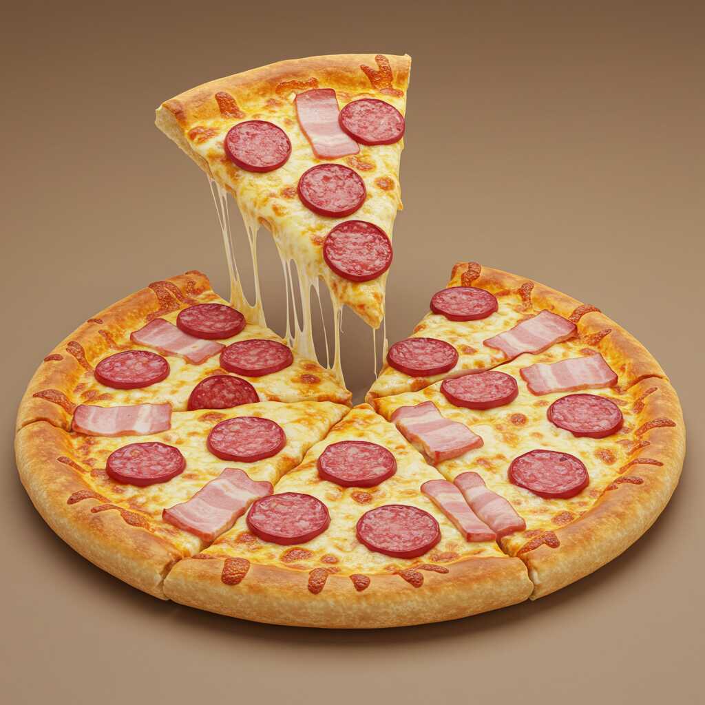 Pizza Cabanossi Familiar