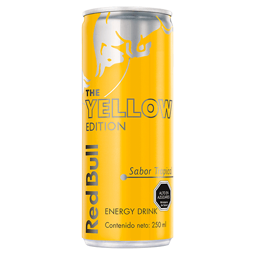 RED BULL YELLOW BEBIDA ENERGETICA LATA 250 ML