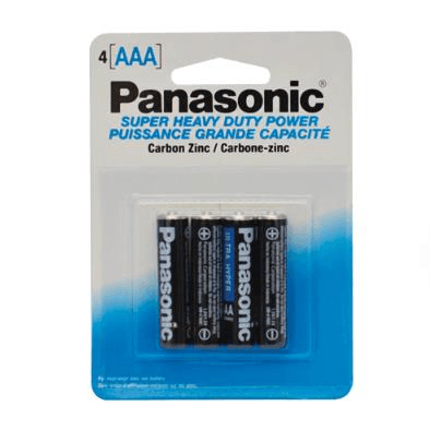 Panasonic Pila Carbón Zinc AAA