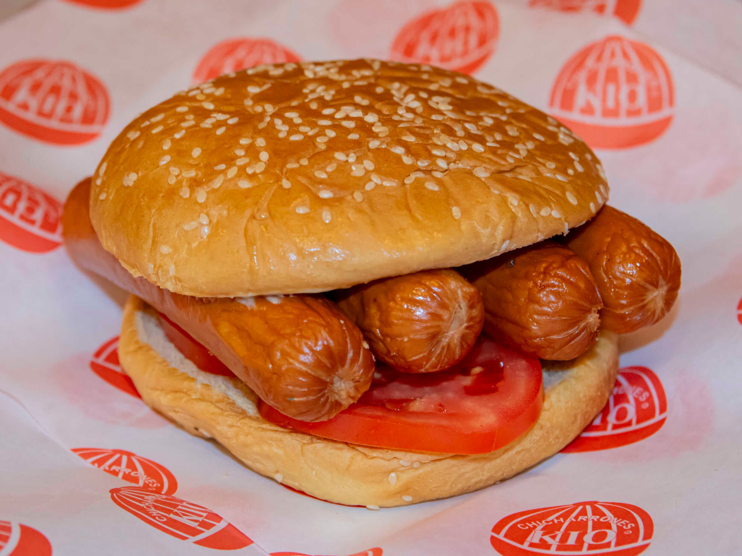 Pan con Hot Dog