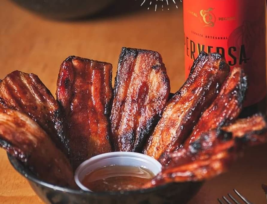 Tiras de Tocino