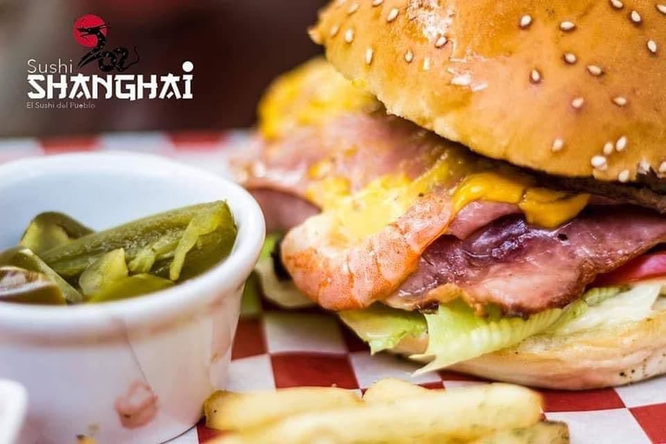 🍔🍤🦐 Hamburguesa de Camarón