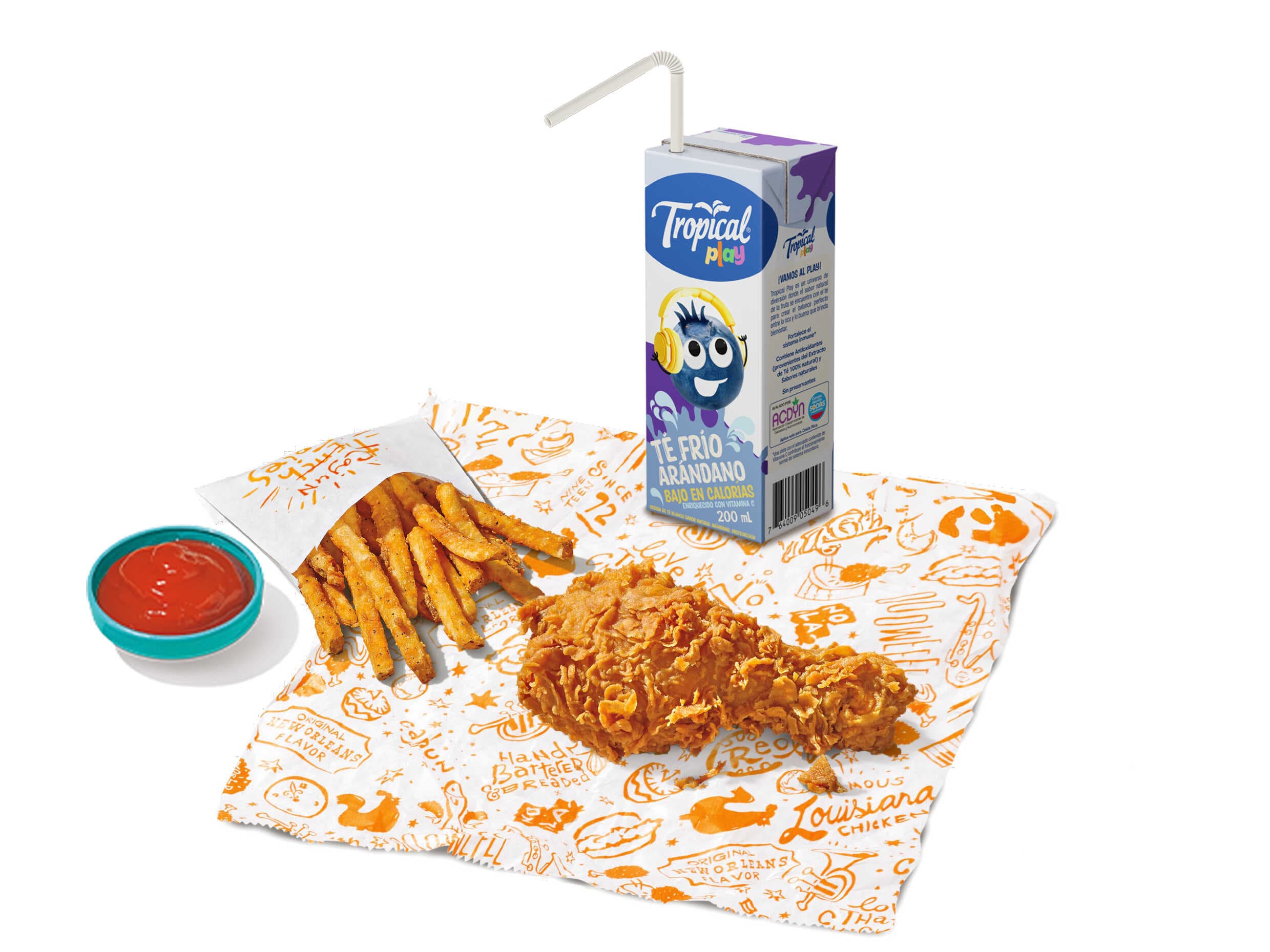 Combo Niños 1 Pieza de Pollo