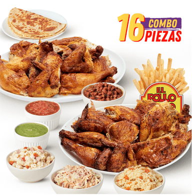 Combo Familiar 16 Piezas