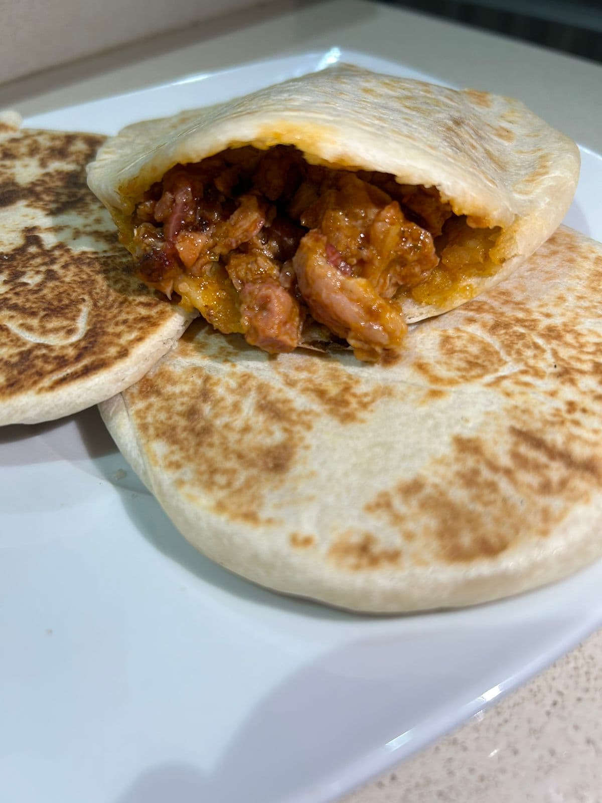 Gordita Chicharrón Prensado