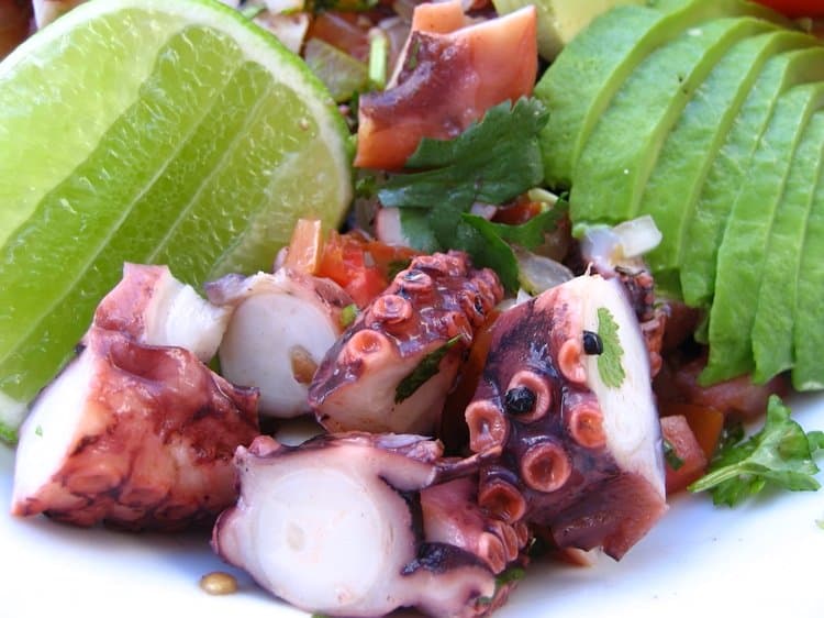 Ceviche de Pulpo