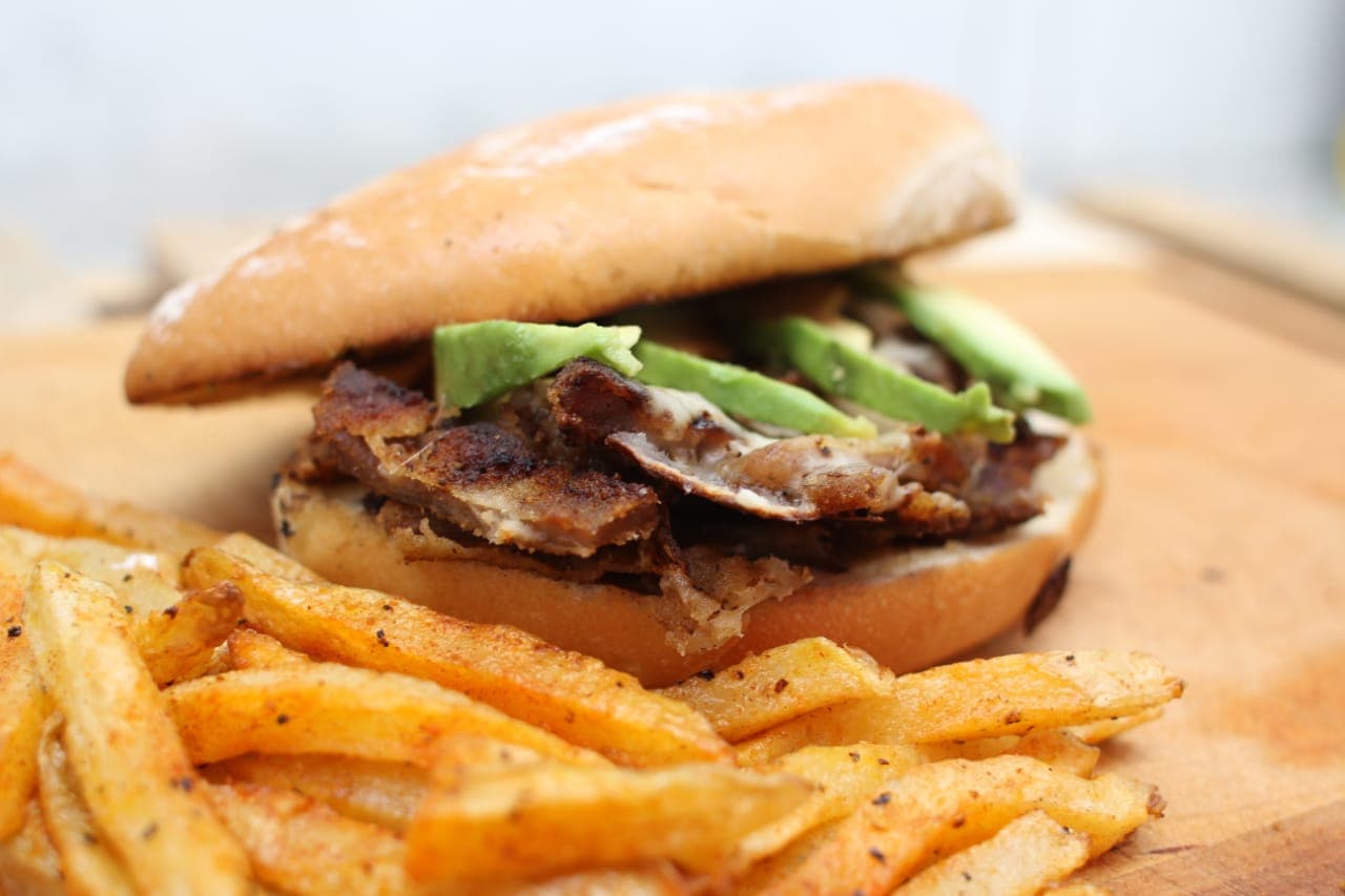 Torta de Milanesa Res Empanizada con Papas