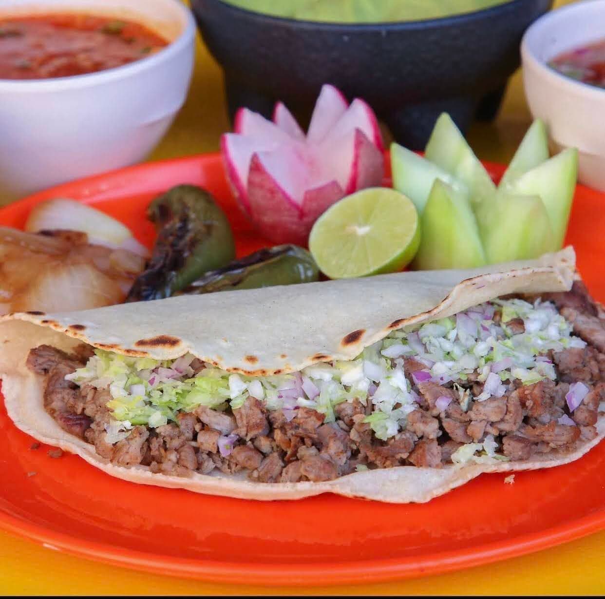 Taco Pilon de Maíz de Asada