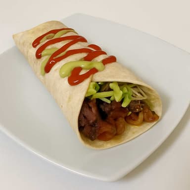 Burrito Q´ Chicharrón