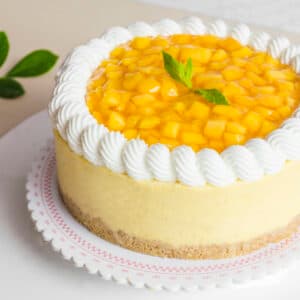 Mini Cheesecake de Mango 12 cm