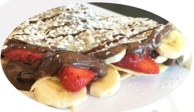 Crepe Nutella, Fresa, Banano