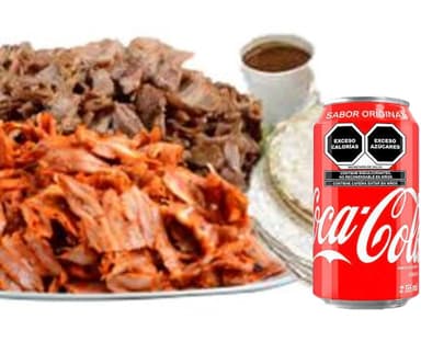 Combo El Consen: 1/4 Kg Carne + COCA-COLA