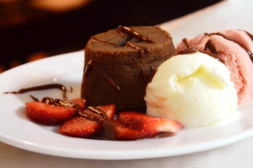 Volcan de Chocolate o Arequipe