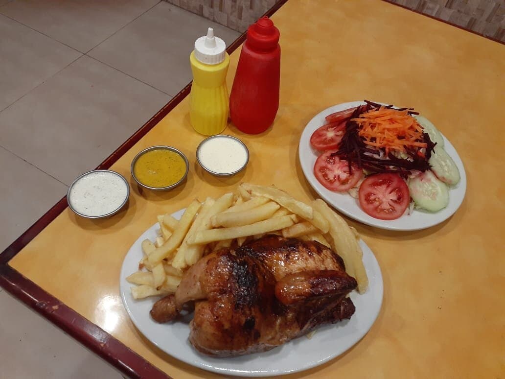 1/2 Pollo a la Brasa