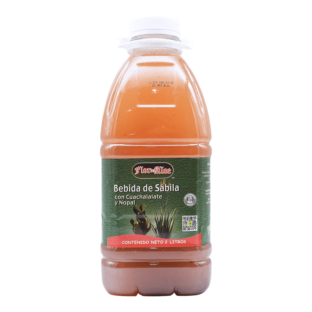 BEBIDA DE SABILA CUACHALALATE NOPAL 2 L