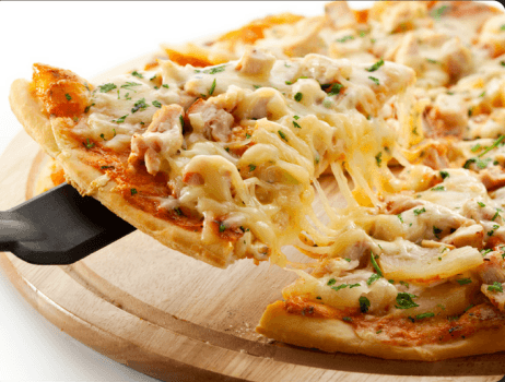 Pizza Pollo Bechamel Familiar 12 Porciones