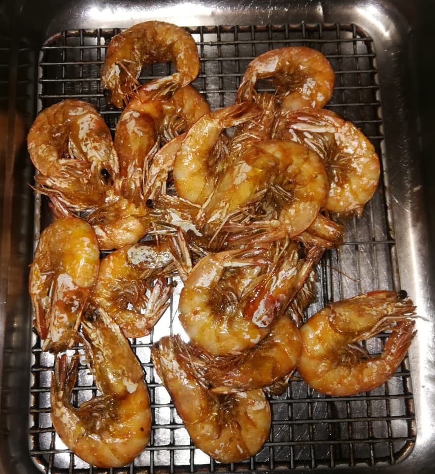 12 Piezas de Camarón Frito/12只炸虾