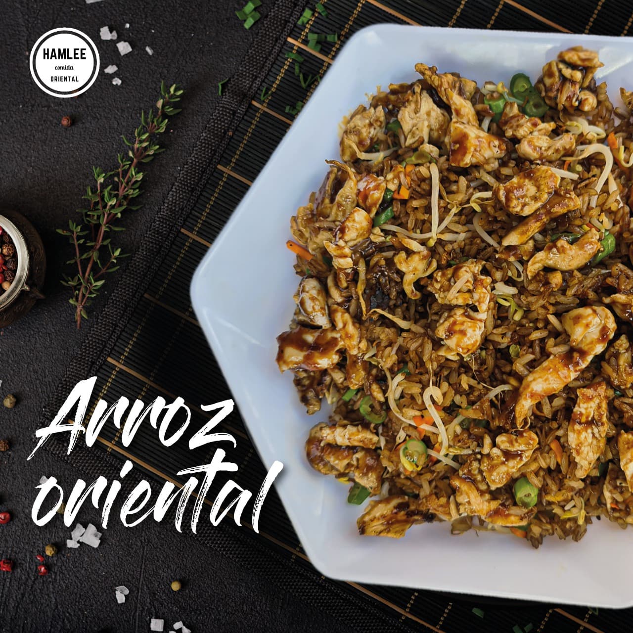 Combo Arroz Oriental Solo Pollo 850gr (2 Personas)