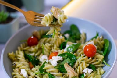 Chicken Pesto Pasta Salad
