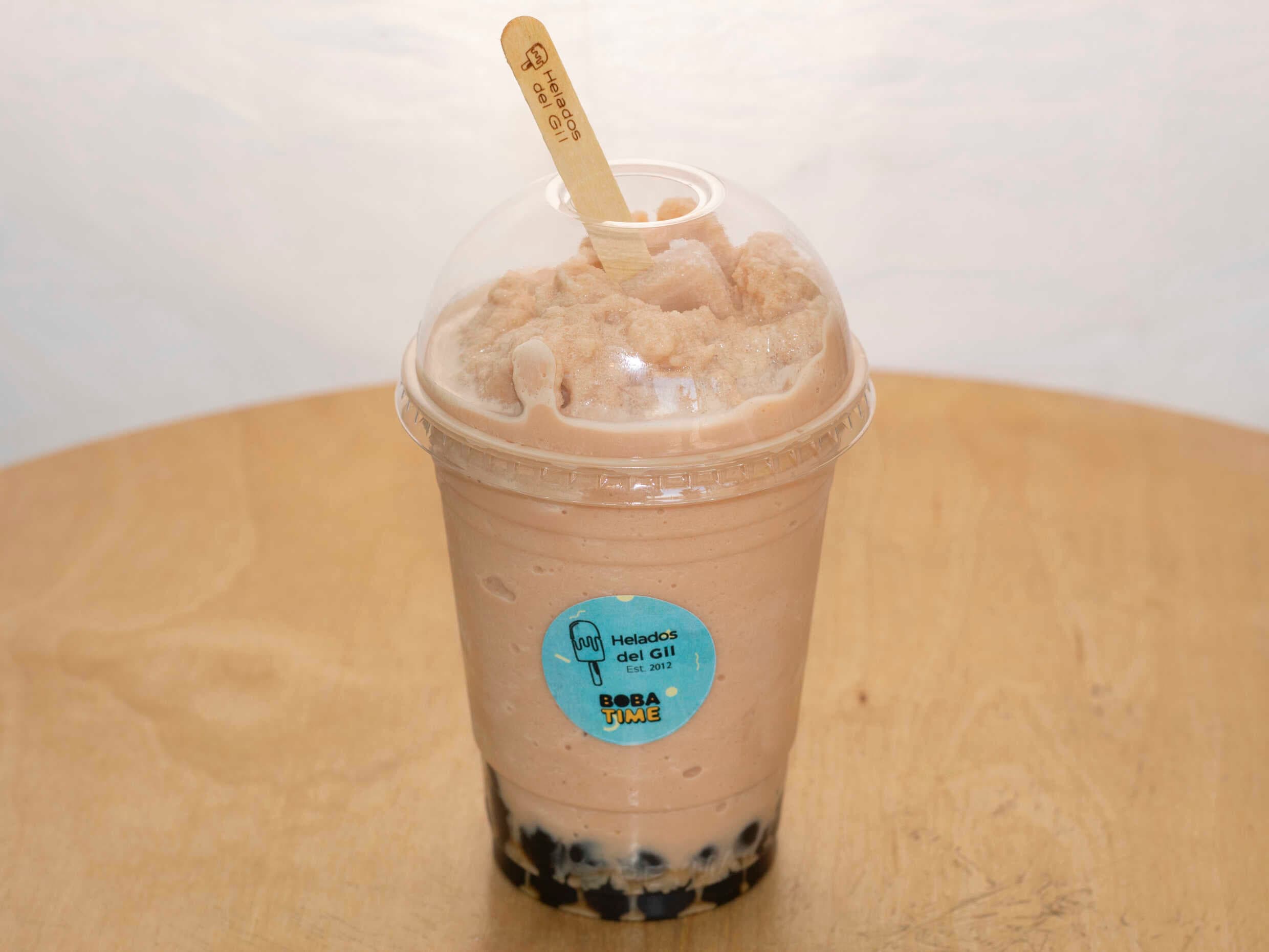 Boba de Thai tea