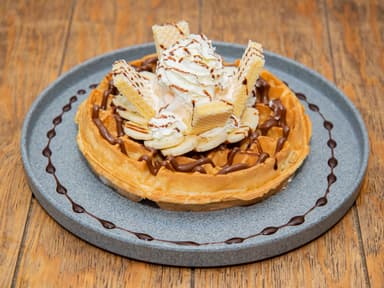 Waffle Belga de Nutella