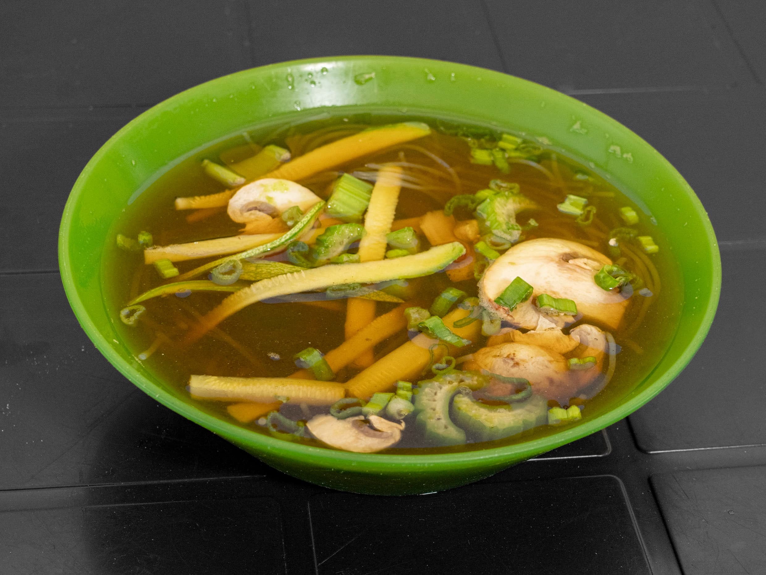 Sopa oriental.