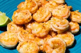 Menu de Camarones Enchipotlados