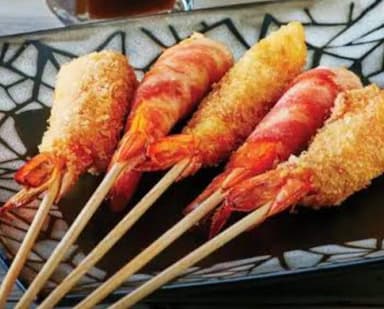 Brochetas de Camarón 4 Pzas