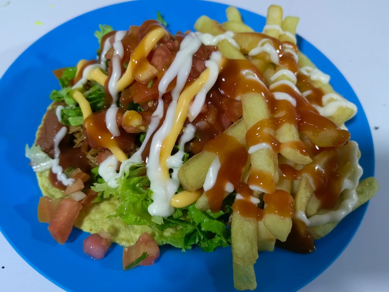 Gallo Salchichón + Papas Fritas