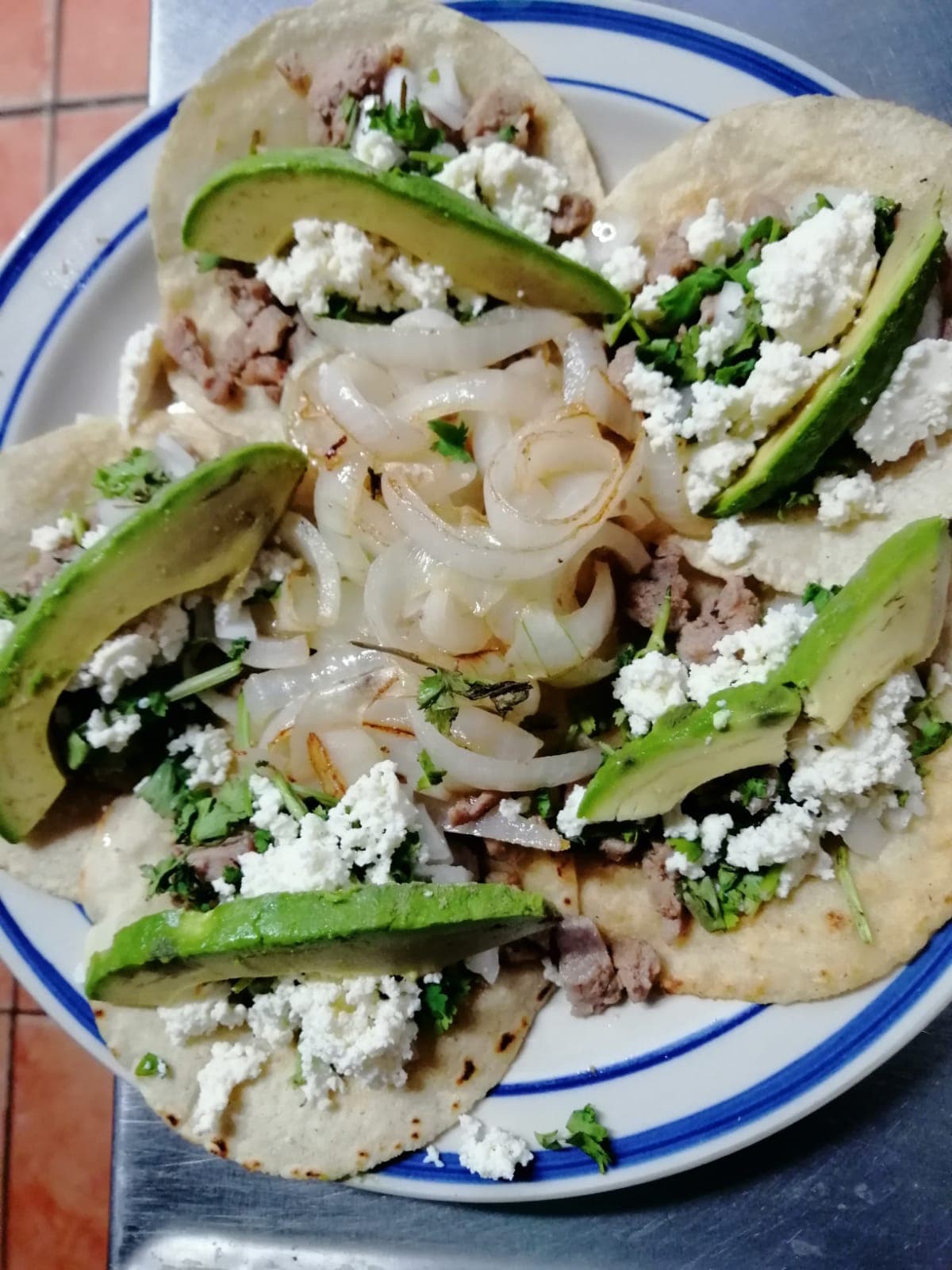 Orden de Tacos de Bistec