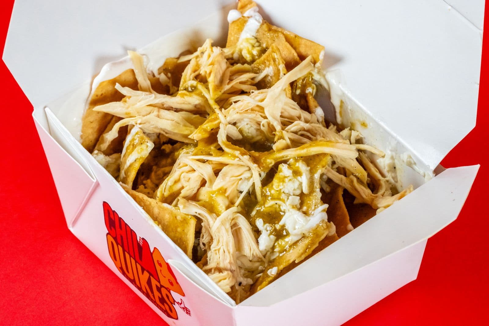 Chilaquiles con Pollo