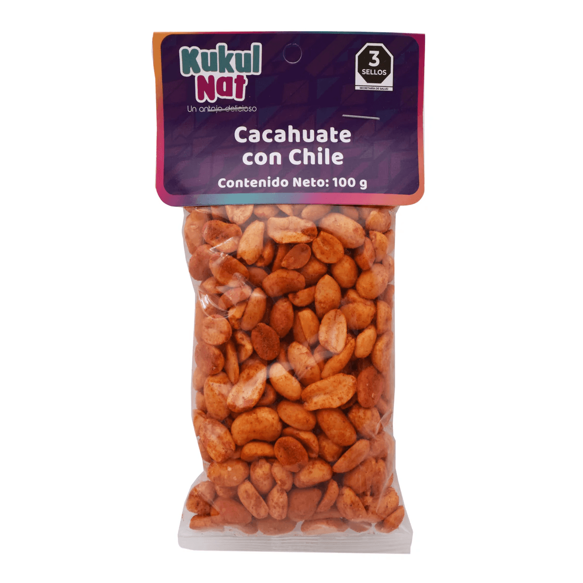 CACAHUATE CON CHILE 100 G