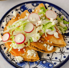 orden de 5 tacos dorados