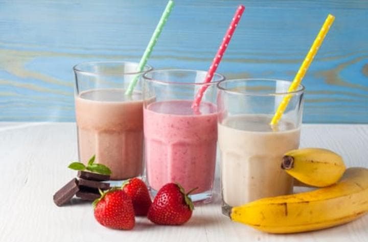 Licuado de plátano