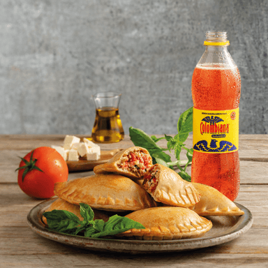 Empanada horneada de Caprese