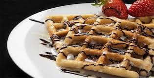 Waffles con Chocolate