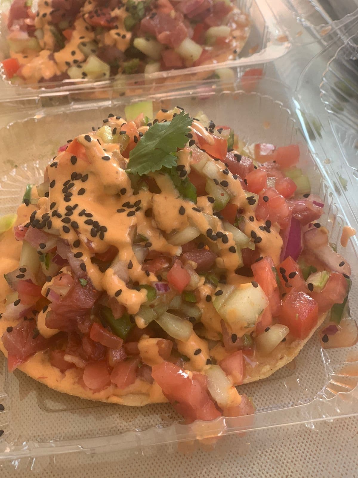 Tostada de Atún de Medallón