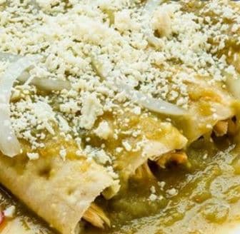 Enchiladas con Pollo