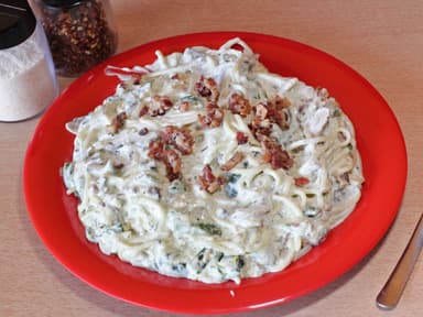 Spaghetti de Rajas