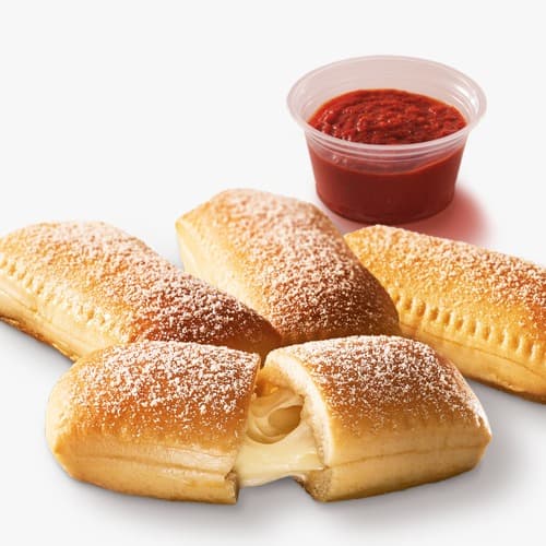 Crazy bread relleno + crazy sauce