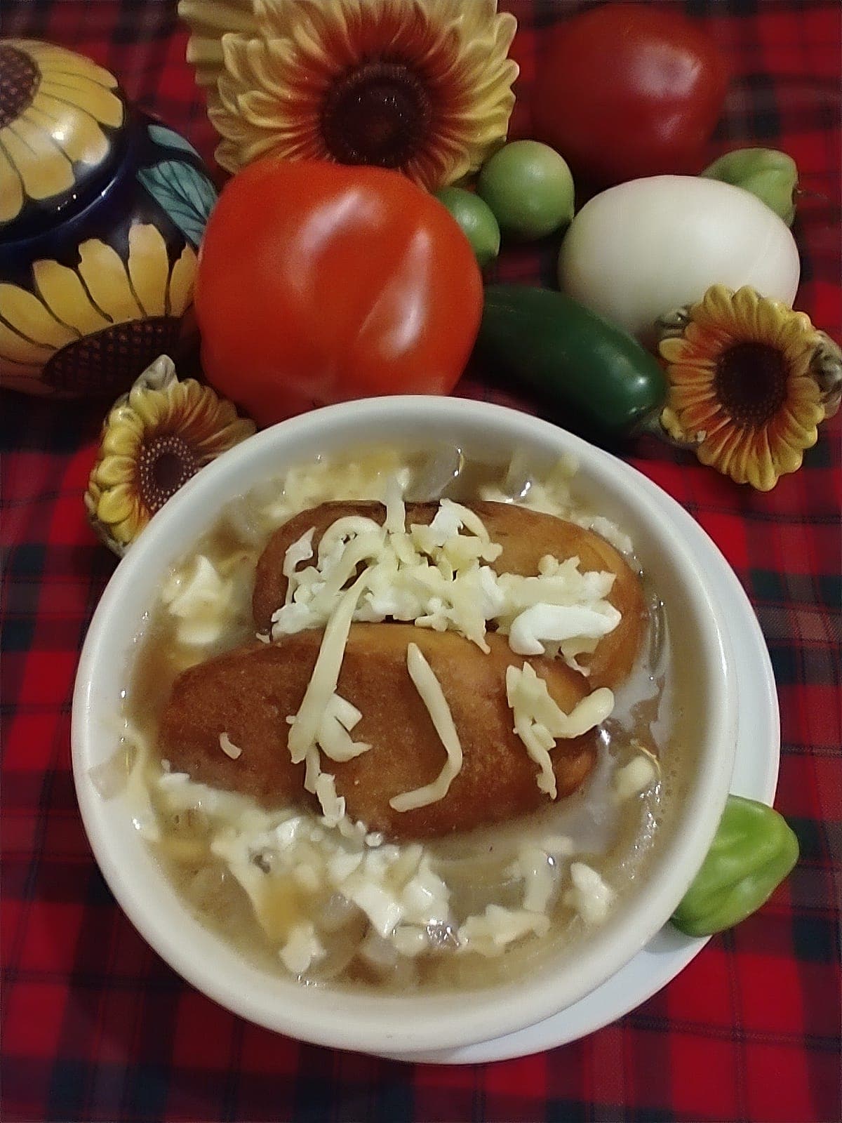 Sopa de Cebolla al Gratín