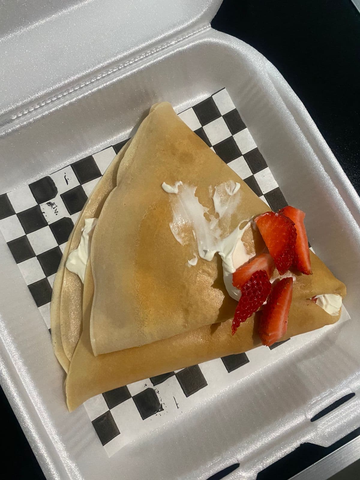 Crepa de Fresa con Philadelphia