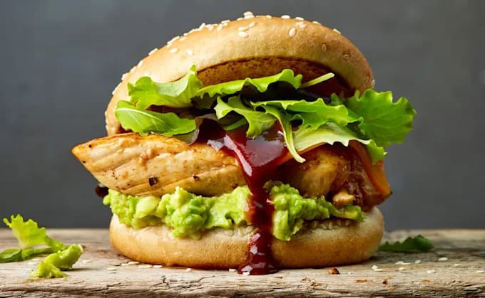 Hamburguesa de Pollo