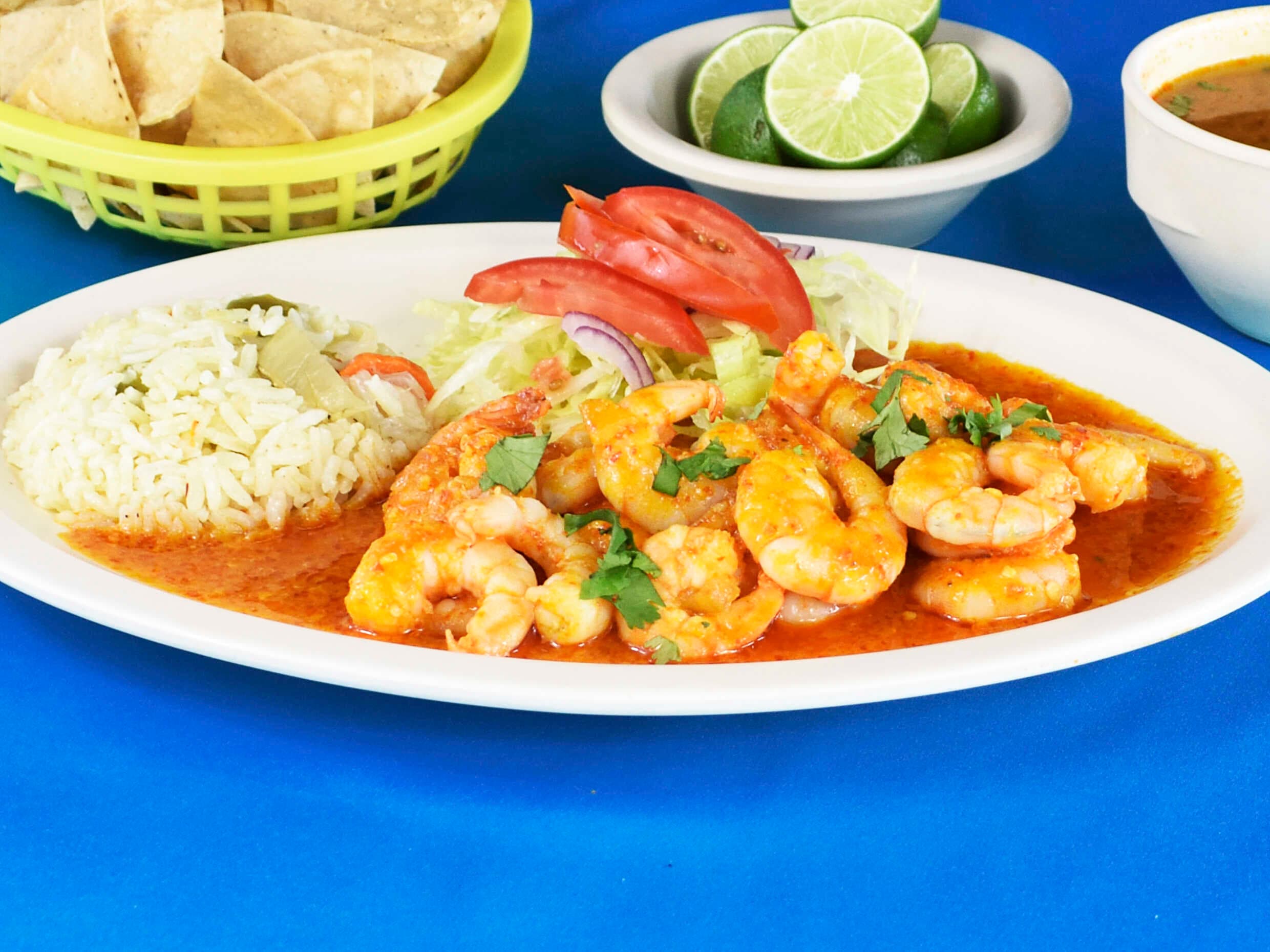 Camarones a la Diabla