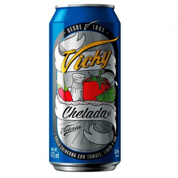 Vicky Chelada Cerveza 473 ml
