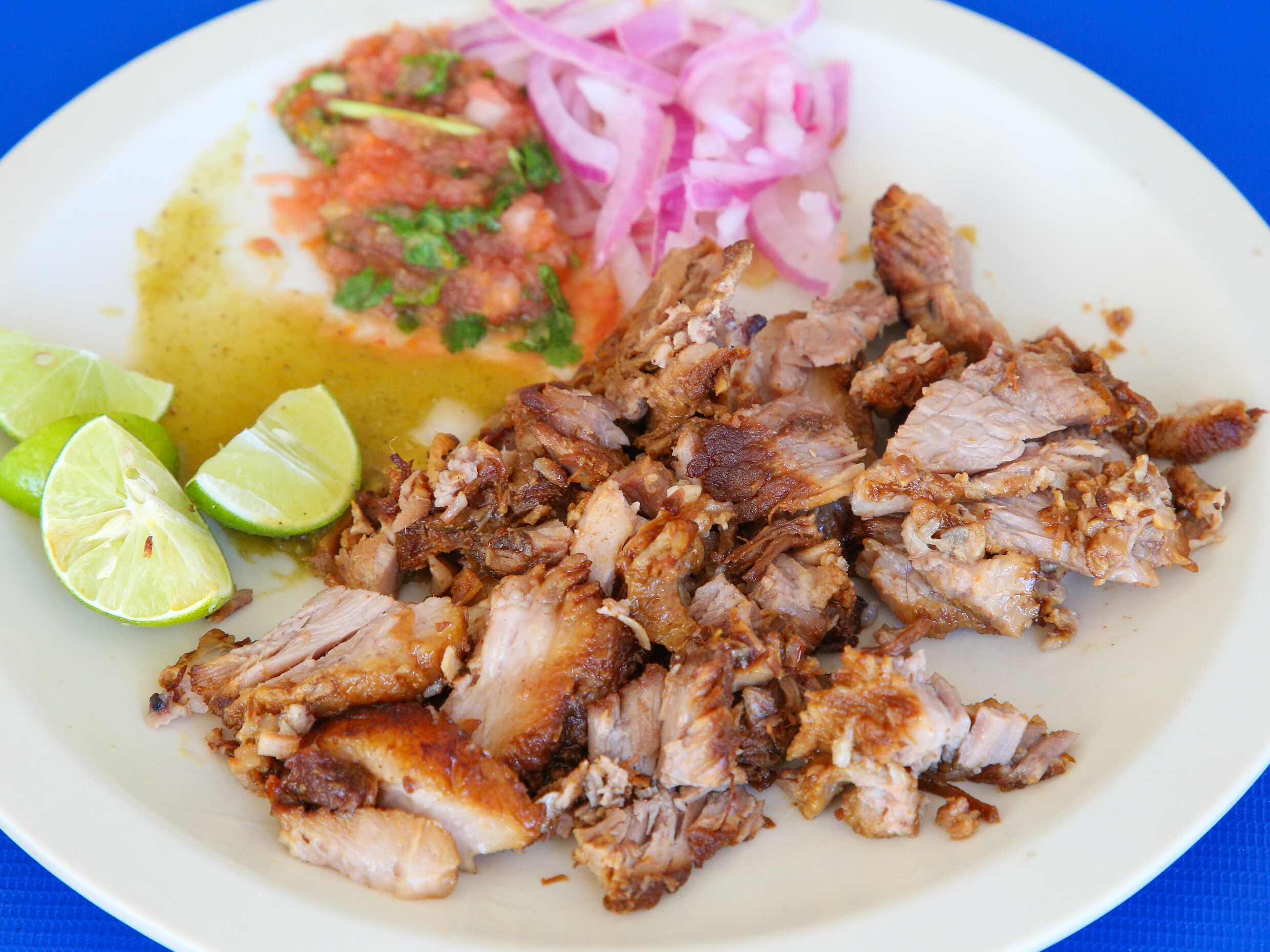 1/4 Kilo de Carnitas.