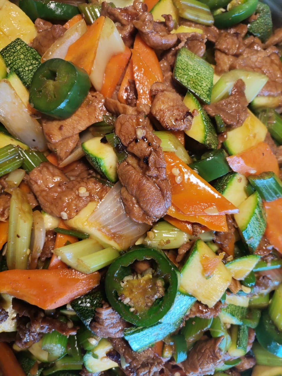 Carne con Verduras