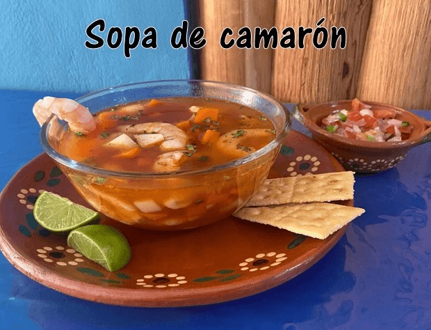 Sopa de Camarón Desvenado