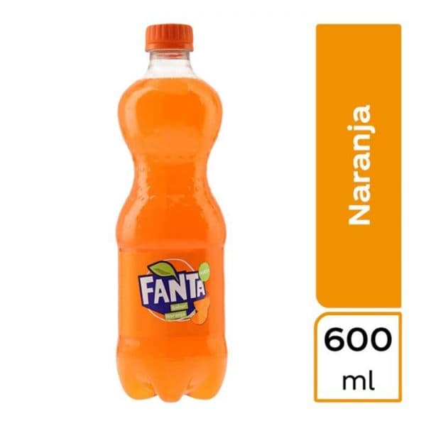 Fanta Sabor Naranja 600ml