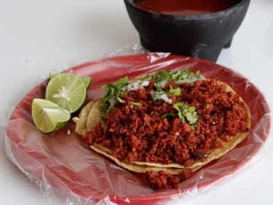 Taco Pastor Tortilla Grande